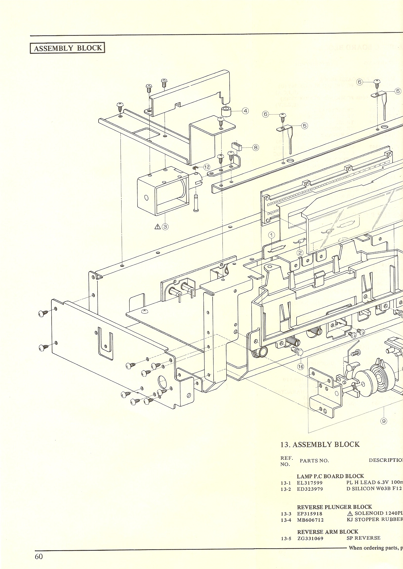 Service Manual Akai GX-747 (VU-meter version)